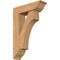 Ekena Millwork Westlake Traditional Smooth Bracket w/ Offset Brace, Western Red Cedar, 7 1/2"W x 26"D x 38"H BKT0806X26X38WTL01SWR - alternate 1